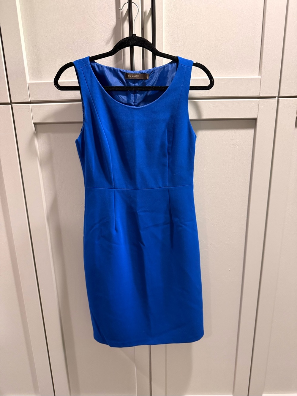 The Limited Royal Blue Sleeveless Sheath Dress
